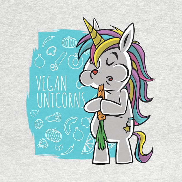 Vegan unicorn by LR_Collections